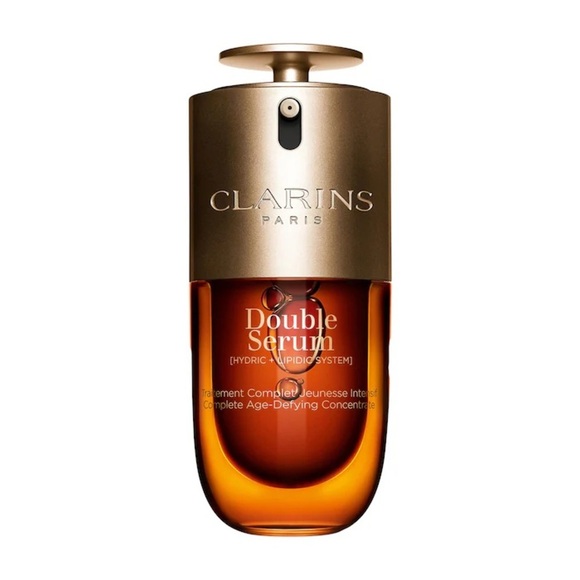 🆕 CLARINS Double Serum Anti-Aging to Firm, Boost Radiance & Refine Pores 1oz NIB - Picture 1 of 6
